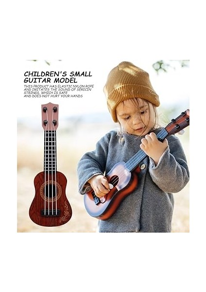 Ukulele Klasik Sarı Çocuklar Için, Gitar Oyuncağı, Erken Öğrenim, Küçük Gitar, Ayarlanabilir Parti Malzemeleri fiyatları