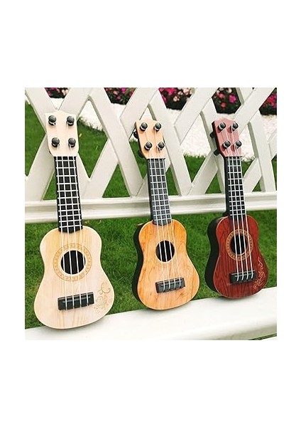 Ukulele Klasik Sarı Çocuklar Için, Gitar Oyuncağı, Erken Öğrenim, Küçük Gitar, Ayarlanabilir Parti Malzemeleri fırsatları