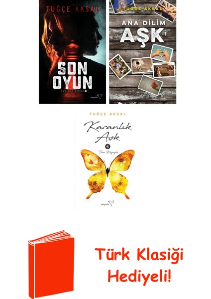 Tuğçe Aksal 3 Kitap Seti + Türk Klasiği Hediye