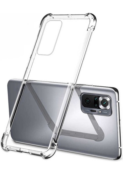 Xiaomi Redmi Note 10 Pro Kılıf Senk Nitro Anti Shock Silikon-Renksiz