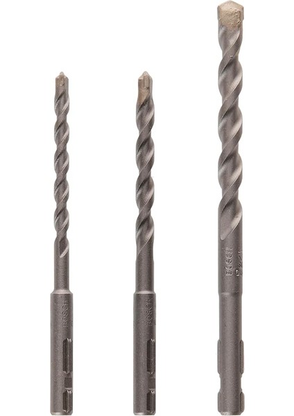 Professional Accessories Sds/quiçk, Uneo Için Beton Matkap Ucu, Seti 5/6/8 mm