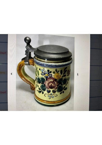 Alman El Boyama Tankart - 14,5 cm Boyunda