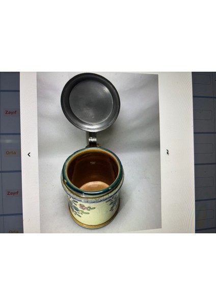 Alman El Boyama Tankart - 14,5 cm Boyunda indirimleri