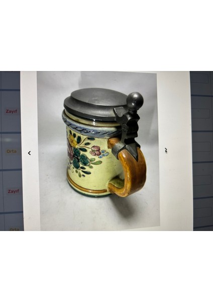 Alman El Boyama Tankart - 14,5 cm Boyunda