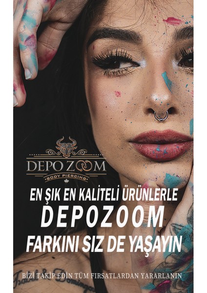 Zirkon Taşlı Kuş Göbek Piercing, Cerrahi Çelik, 10 Mm, Şık ve Dayanıklı Tasarım fiyatları