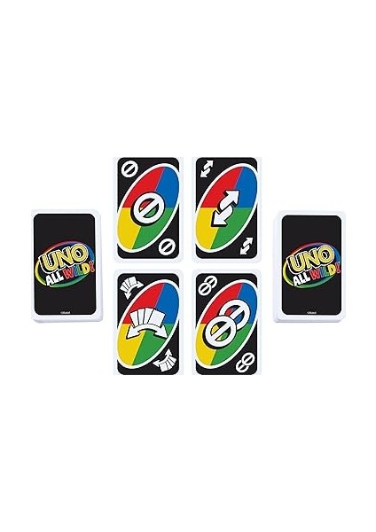 Games 112 Kartlı Uno All Wild Kart Oyunu, 7 Yaş ve Üzeri Oyuncular Için Çocuk, Aile ve Yetişkin Oyun Gecesi Için Hediye indirimleri