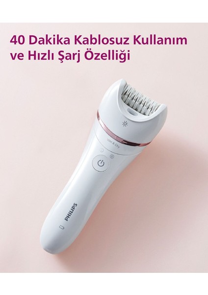 Iplikli Islak-Kuru Kablosuz Epilatör Yüz, Bikini, Bacak, Koltuk Altı Işıklı indirimleri
