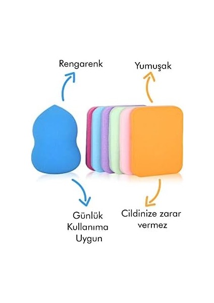 Makyaj Süngeri 7'li fiyatları