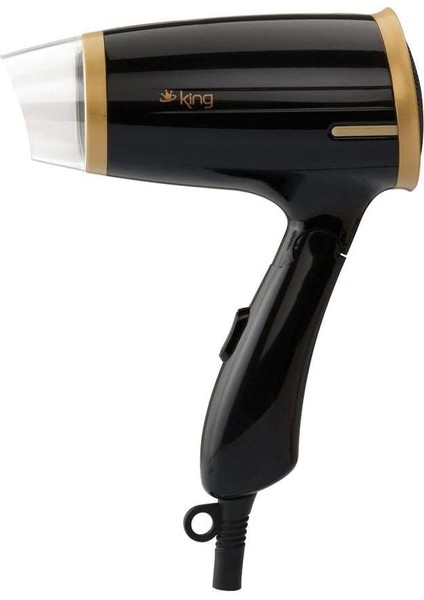 KSK437 Vilda Seyahat Tipi Saç Kurutma Makinesi | 1000W Güç | 2 Kademeli Hız &amp; Isı Ayarı | Kompakt &amp; Hafif Tasarım