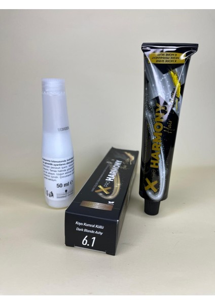 Xproharmony 6.1 Koyu Kumral Küllü 60ML Saç Boyası