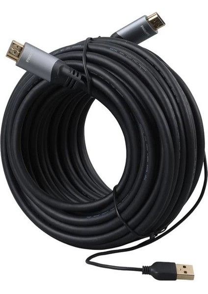 SWL6122B/93 4K 60 Hz 15 Metre USB Güç Kablolu HDMI Görüntü Kablosu fiyatları