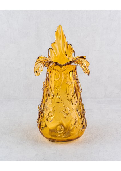 Çiçek Desenli Sarı Vazo modelleri
