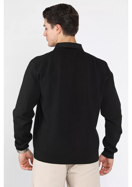 Gömlek Yaka Erkek Triko Kazak P-00018553 modelleri