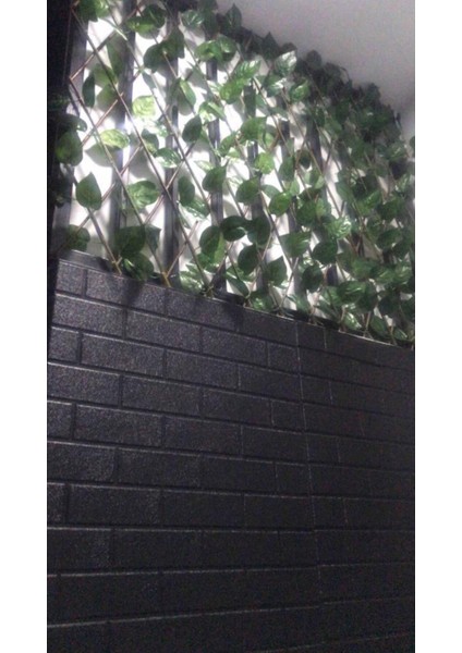 70X38CM Siyah 3D Kendinden Yapışkanlı Duvar Paneli, Ofis ve Oda Dekoru modelleri