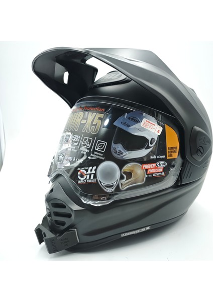 Arai Tour X5 Kask Uyumlu Chinmount Aksiyon Kamera Çene Bağlantı Aparatı Seti
