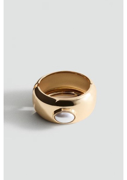 Brand Inci Detaylı Kalın Gold Cuff Bileklik fiyatları