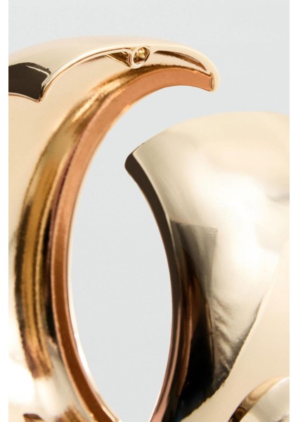 Brand Inci Detaylı Kalın Gold Cuff Bileklik fırsatları