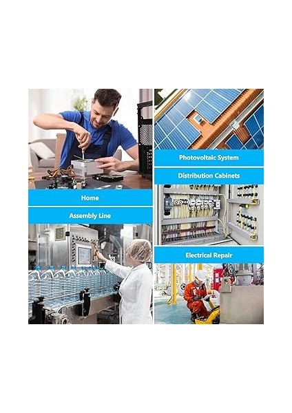 LCD Dijital Ampermetre Voltmetre Ac 80-260V 100A, Güç Ölçer 6'sı 1 Arada Ev Elektrik Sayacı Panel, Enerji Sayacı Kapalı Tip Ct ile fırsatları