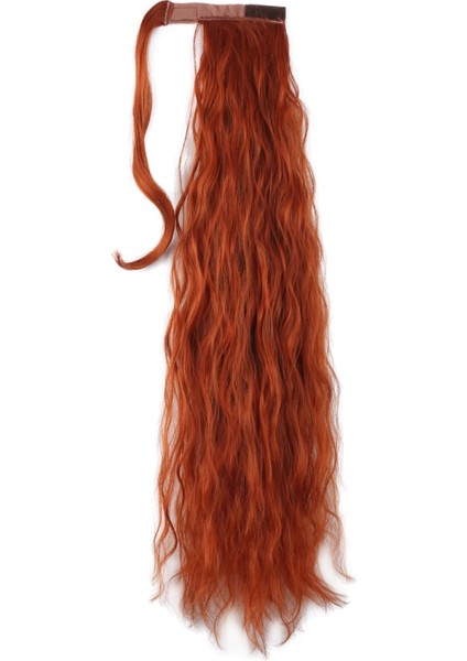 Bağlamalı Kabarık Dalgalı At Kuyruğu - Bakır modelleri