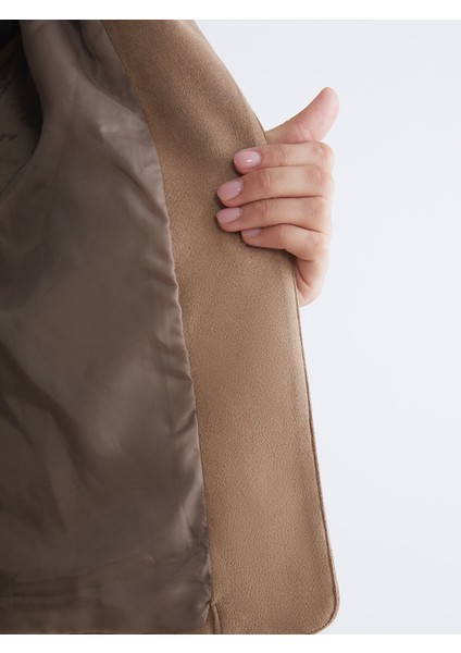 Yeni Sezon Gömlek Yaka Süet Kadın Ceket fırsatları