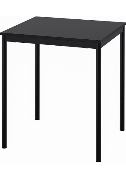 Mutfak Masası, Siyah, 67X67 Cm, 2 Kişilik