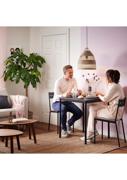 Mutfak Masası, Siyah, 67X67 Cm, 2 Kişilik fiyatları