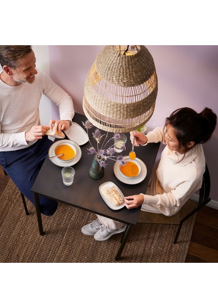 Mutfak Masası, Siyah, 67X67 Cm, 2 Kişilik modelleri