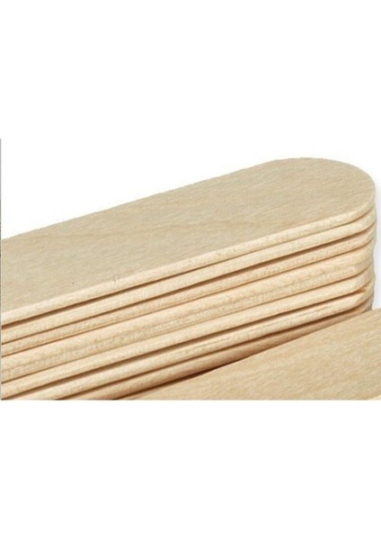 50'li Tahta Dil Çubuğu Paket, Ağda Spatulası, Hızlı ve Temiz Uygulama Için fiyatları
