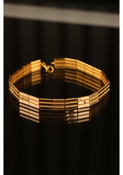 3 Sıra Ajda Model Altın Bileklik CGKBLK0347