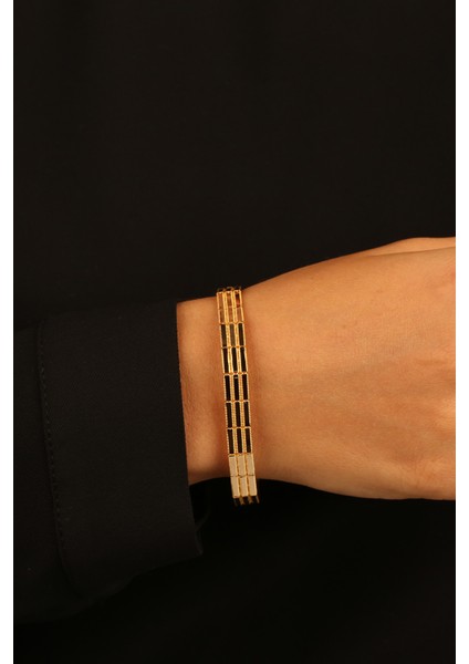 3 Sıra Ajda Model Altın Bileklik CGKBLK0347 fiyatları