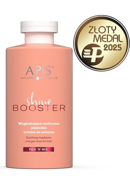 PICK'N'MIX Pürüzsüzleştirici Ahududu Sirkesi Saç Durulama Suyu - 300 ML