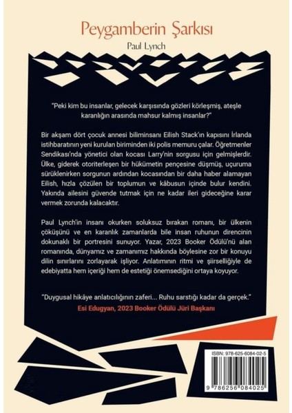Peygamberin Şarkısı - Paul Lynch | Vitrindeki Kitaplar fiyatları
