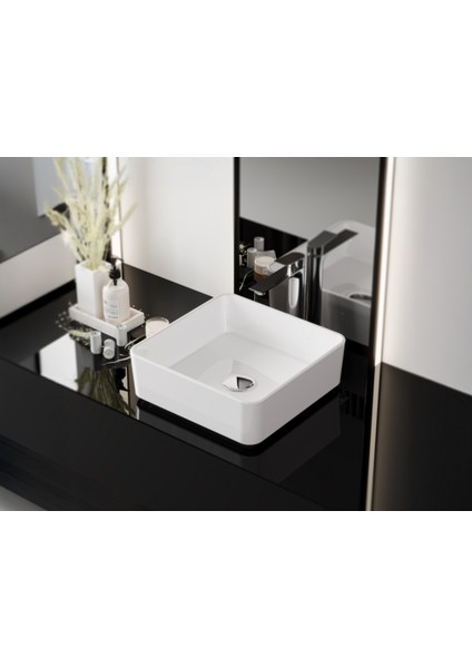 Cerastyle Suit Square 40 cm Tezgah Üstü Çanak Lavabo fiyatları
