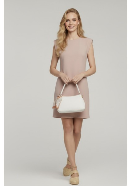 Kadın Fularlı Mini El ve Omuz Çantası fırsatları