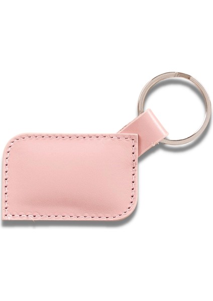 Deri Anahtarlık Nu2 Pembe