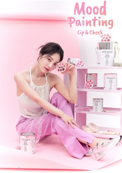 9 Renkli Ruj & Allık Paleti Dasıque Mood Painting Lip & Cheek Palette (04 Rose Coloring)