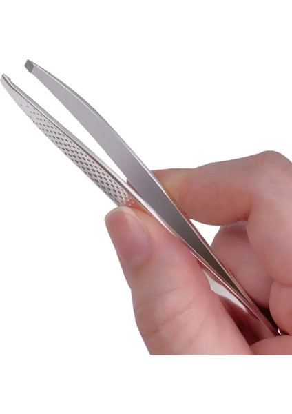 Kavisli ve Eğik Uçlu Çelik Tüy Alma Cımbızı, Kaydırmaz ve Kalın Kıl Temizleme fiyatları