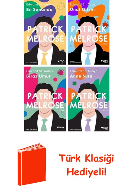 Edward St. Aubyn 4 Kitap Seti + Türk Klasiği Hediye