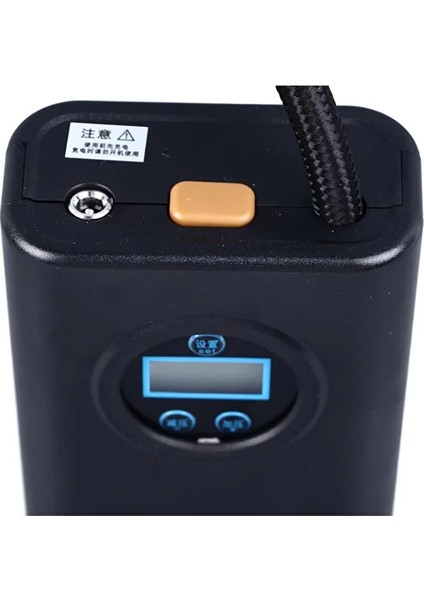 Dijital Ekranlı Şarjlı Hava Kompresörü 150PSI 80W Taşınabilir Lastik Şişirme Pompası modelleri