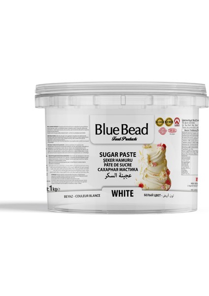 Şeker Hamuru Beyaz 1 kg