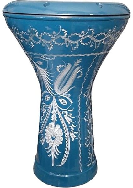 Mısır Darbuka Percussion Oryantel Koruyuculu Kılıf ve Alyan Ayarlama Anahtarlı Darbuka (Erzincan Işlemeli Turkuaz) fiyatları