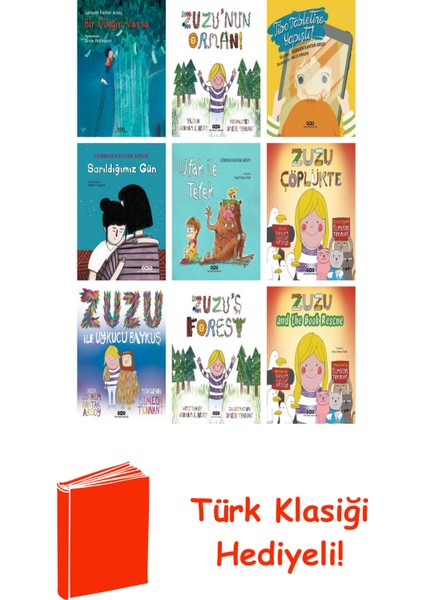 Görkem Kantar Arsoy 9 Kitap Seti + Türk Klasiği Hediye
