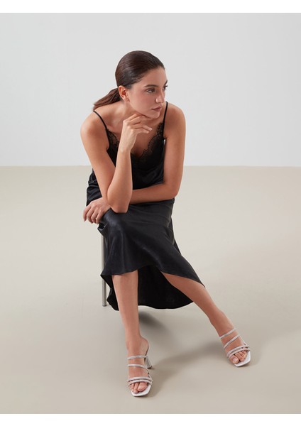 Yeni Sezon Kare Burun Kadın Topuklu Ayakkabı