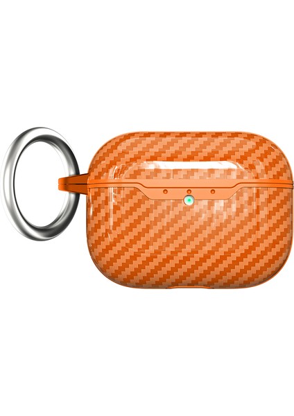 Apple Airpods Pro 3 Için Ultra Korumalı Karbon Desenli Lux Airbag 05 Silikon