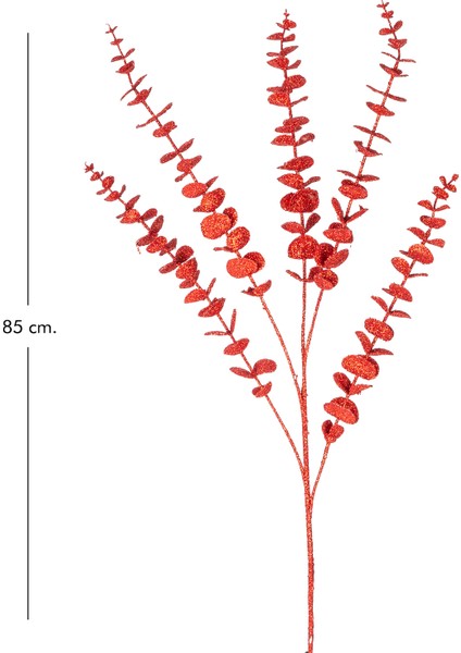 Yapay Okaliptus Simli Kırmızı 85 Cm. modelleri