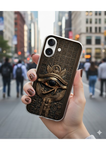 iPhone Xs Uyumlu Şeffaf Kılıf Antik Mısır 2 Tasarımlı fiyatları