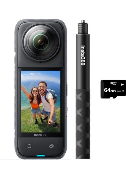 X4 Aksiyon Kamera - Selfie Stick 114 cm