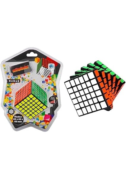201000603 Smile Games Kübirik Zeka Küpü 6X6X6, Çok Renkli modelleri