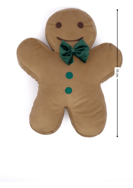 Kurabiye Adam Peluş Yastık Yumuşak Dolgulu Hediyelik Dekoratif Oyuncak Oyun ve Uyku Arkadaşı fiyatları