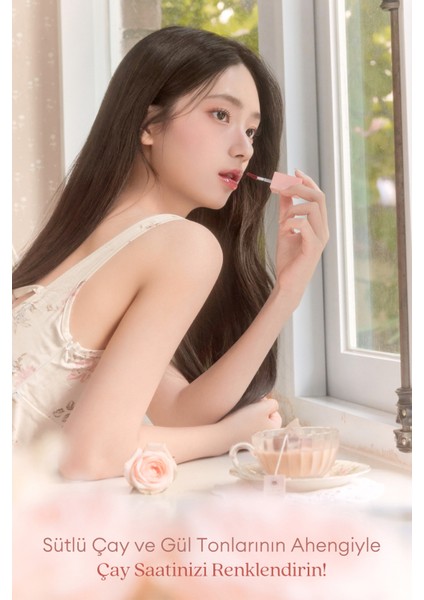 Yoğun Parlaklık ve Canlı Renkler Sunan Kalıcı Tint Juicy Dewy Tint (#26 Rose Black Tea)